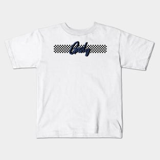 Race Flag Design 2 - Pierre Gasly Kids T-Shirt